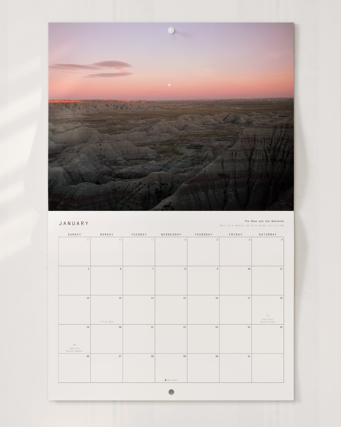2025 Photography Calendar