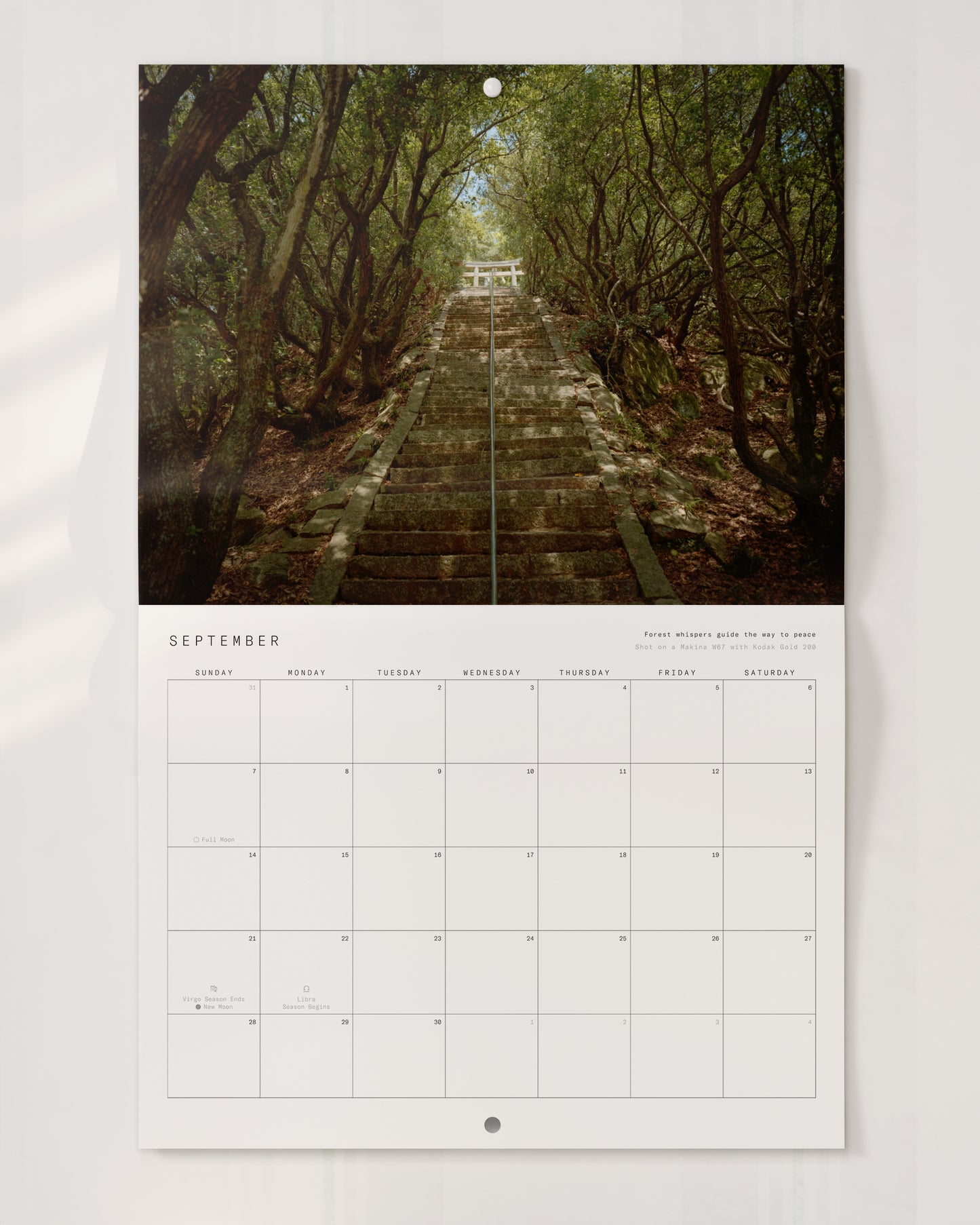 2025 Photography Calendar