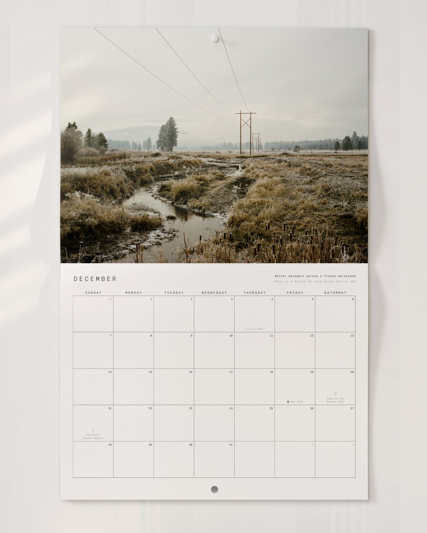 2025 Photography Calendar