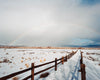 Photograph of a Rainbow in Nevada by Nathaniel Perales